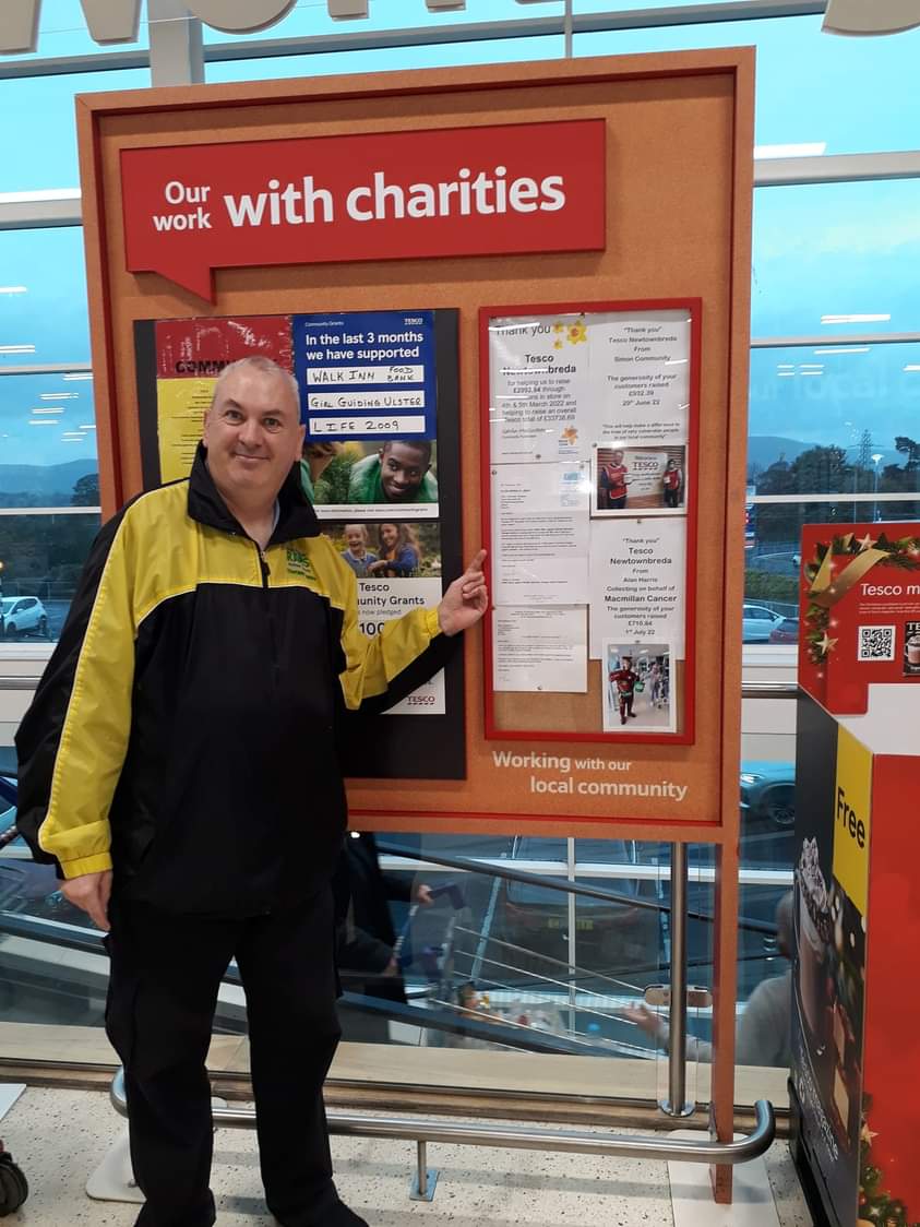 LongSclerosis's tweet photo. Fame At Last ... Thank you letter in Tesco Newtownbreda from RAMS Therapy Centre . Dunmurry to help provide Oxygen Therapies Treatment for people living with Multiple Sclerosis in Northern Ireland . Someone say Legend . https://t.co/mpU4yePxtT