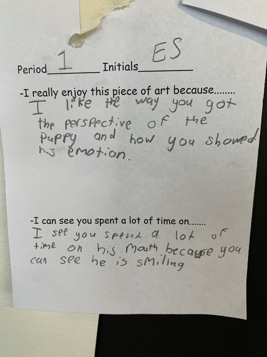 RMS end of Marking period gallery walk. S’s have time to appreciate the work of their peers and leave comments to spread positivity as we celebrate our efforts in this culminating activity. #randolphschools <a href="/RandolphSchools/">Randolph Schools</a> <a href="/RandolphMiddle/">RandolphMiddleSchool</a> <a href="/jdiegidio1/">John DiEgidio</a>