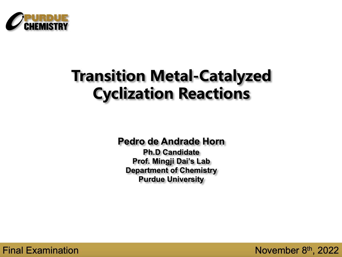 Mingji Dai (@mingjidai) on Twitter photo Our fifth-year graduate student Pedro de Andrade Horn <a href="/PedroHornChem/">Pedro Horn</a> successfully defended his Ph. D. thesis today! Congratulations, Dr. de Andrade Horn, #11 from our lab! Our fifth-year graduate student Pedro de Andrade Horn <a href="/PedroHornChem/">Pedro Horn</a> successfully defended his Ph. D. thesis today! Congratulations, Dr. de Andrade Horn, #11 from our lab!