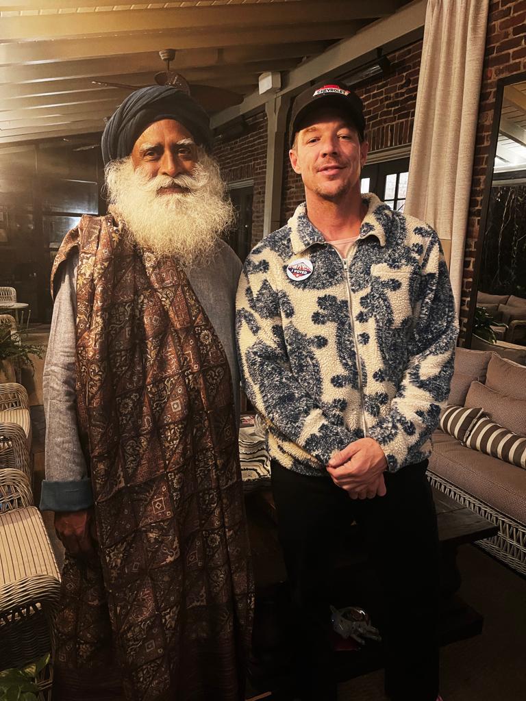diplo's tweet photo. I voted for @SadhguruJV.. lemme know who u voted for in the comments and make sure to tell everyone else why they wrong https://t.co/VrLgXFFZ0O
