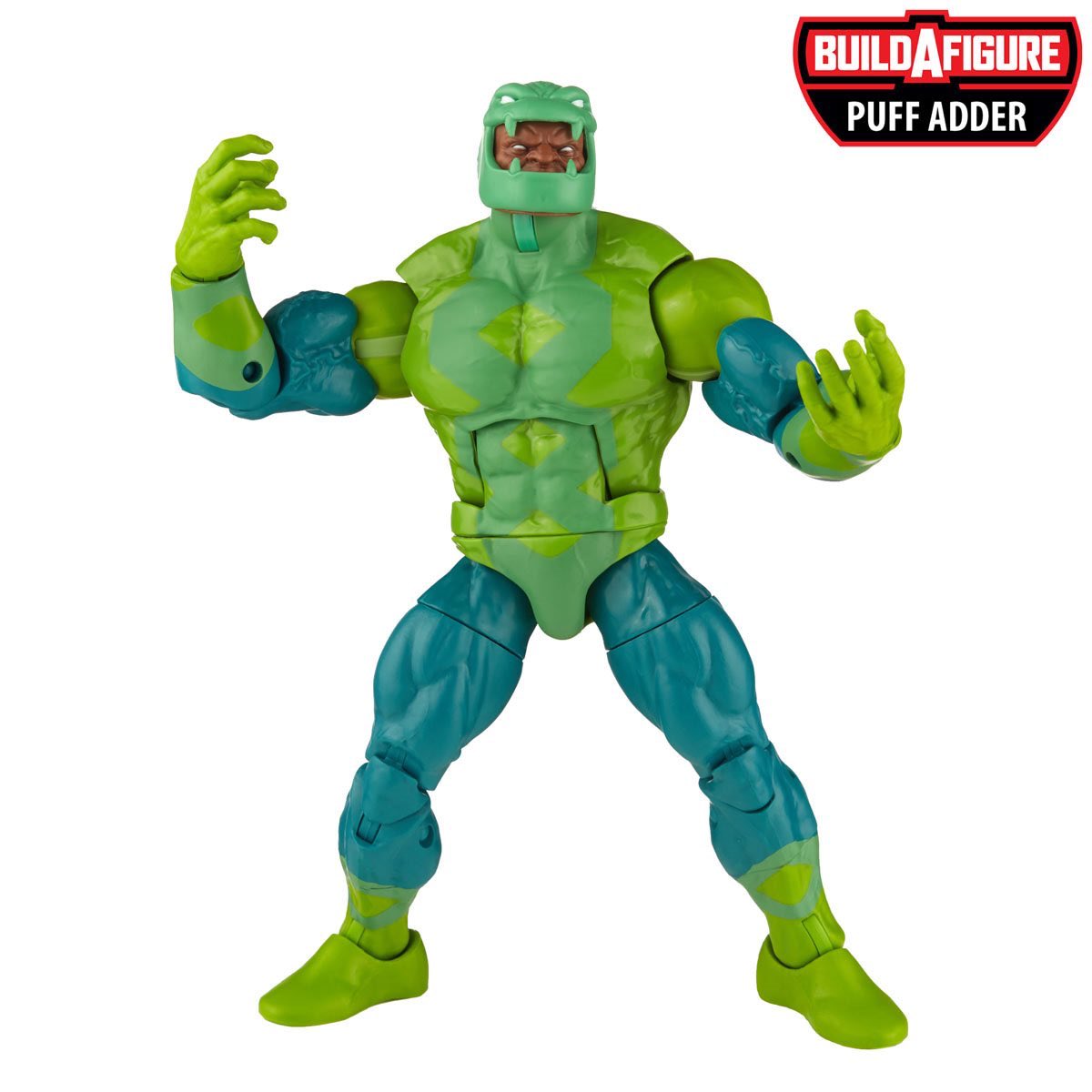 amecomisun's tweet image. #マーベルレジェンド #MarvelLegends 
 
何がくるのか楽しみにしていたビルド。
 BAFが #PuffAdder とは…ハズブロはまさかの #SerpentSociety  推しでくるのか。