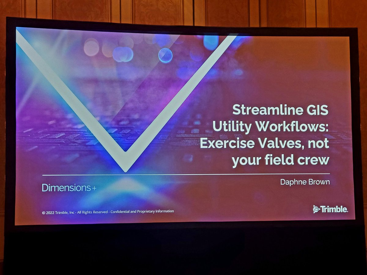 SiMapSupport's tweet image. Day 2 of #TrimbleDimensions2022 @trimblegis @DuncanParnell @LaserTechInc_ @SeilerInst #terraflowgeomatics