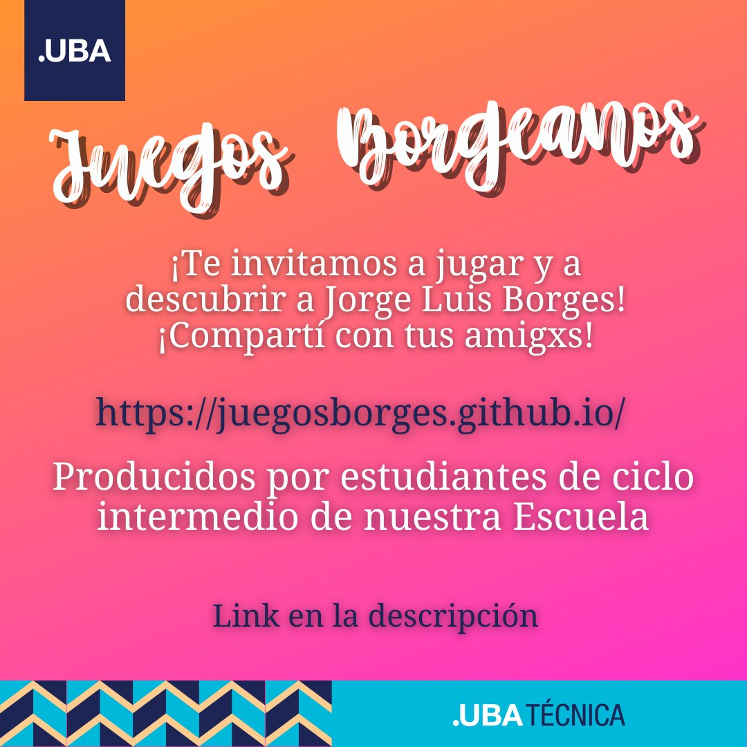 Escuela Técnica UBA tweet media