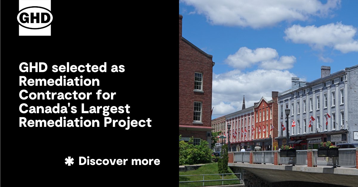 GHD has received the green light to proceed with early work alongside Bird Construction for an important multiyear task order under the previously announced Port Hope Area Initiative (PHAI) Master Construction Contract by Canadian Nuclear Laboratories(CNL) bit.ly/3fQhL5W