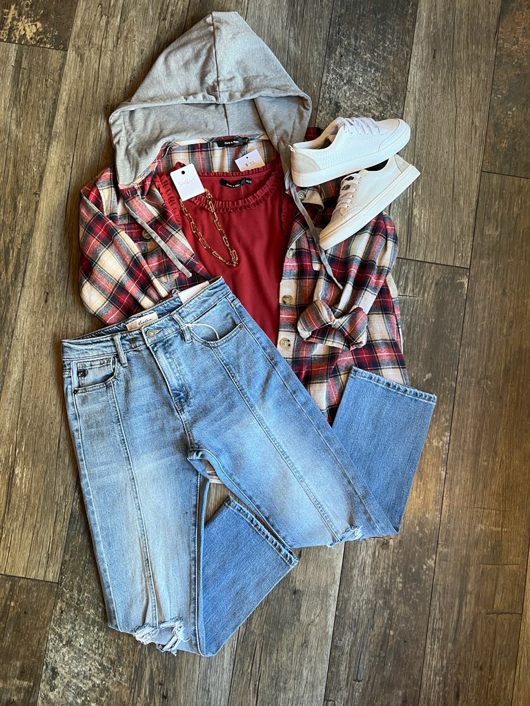 Flannel season ♥️

We have this in sizes small-3x

#umonme #urbanmarketing #downtownfindlayohio #choosehilliard