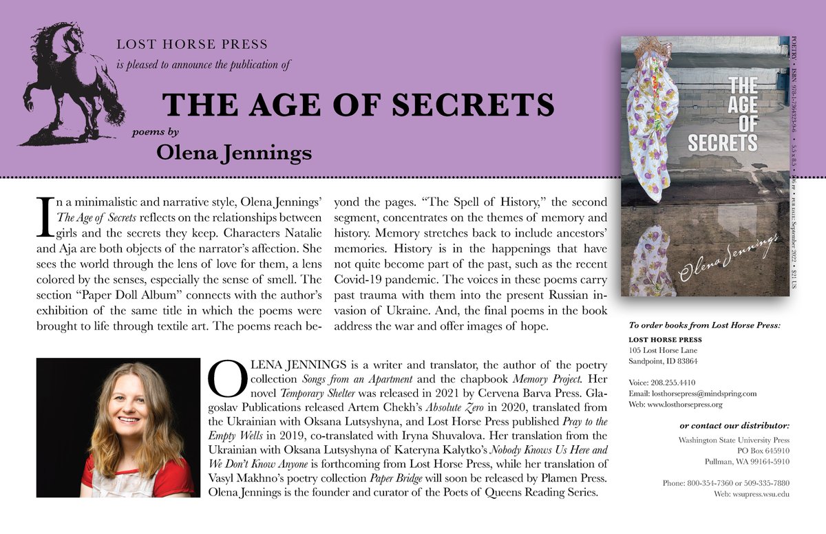 Lost Horse Press tweet media