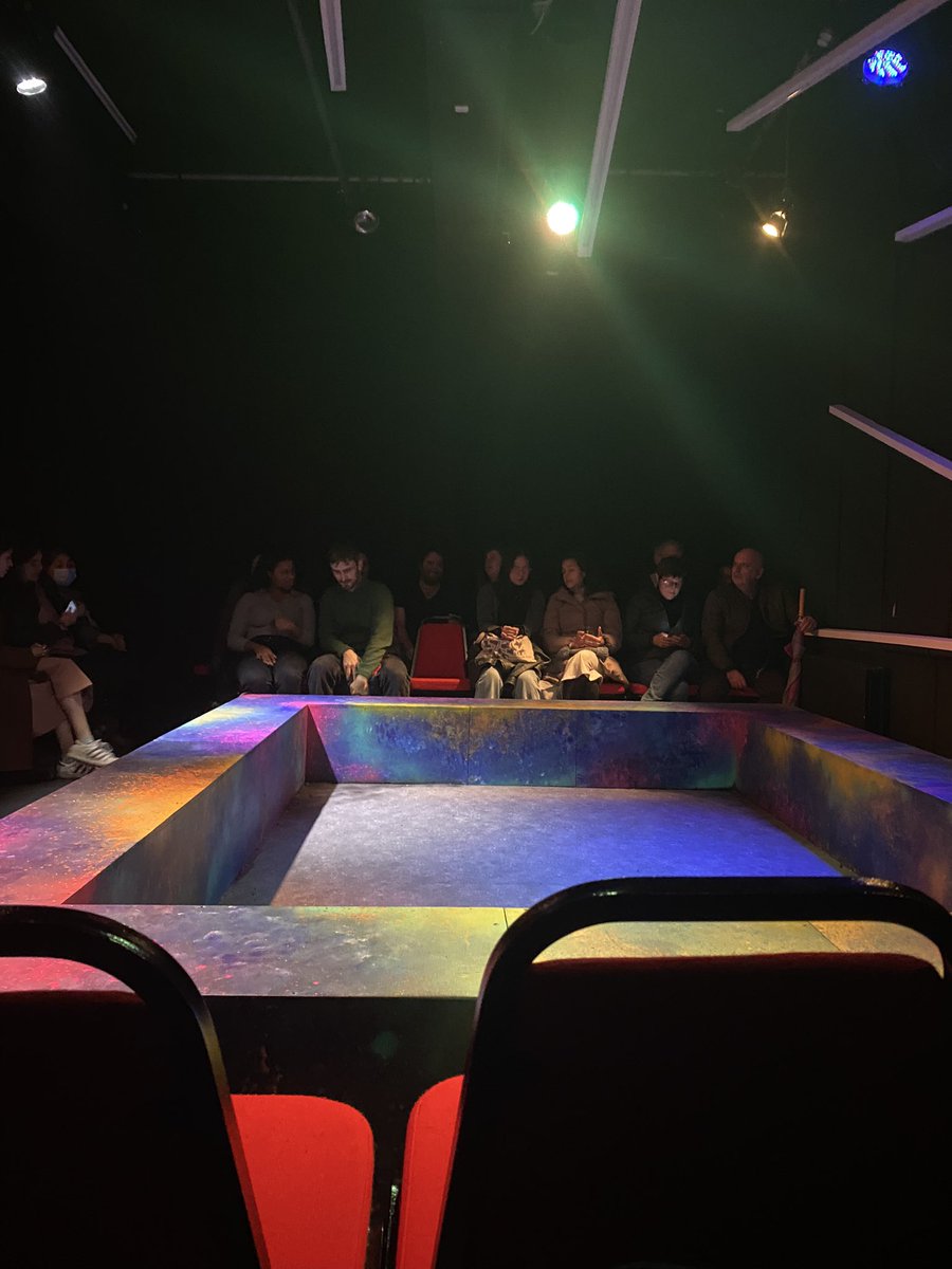 Opening night of this absolute stunner of a show. Everyone needs to see this show! <a href="/LightTrailShow/">The Light Trail</a> <a href="/TheHopeTheatre/">The Hope Theatre</a>