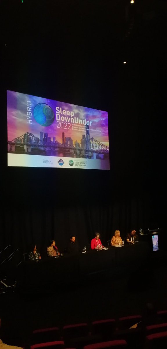 RosieGibsMoul's tweet photo. A wonderful session on #SleepHealth of #FirstNations of Australia showcasing the co-design  @yarn_abt_sleep project 👏😴 @fatimayaqoot18 #SDU2022 @SleepOrgANZ https://t.co/ewFPAHBLsm
