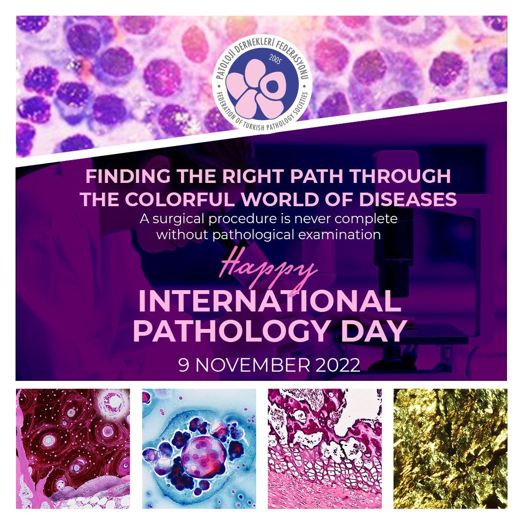 Turkish J Pathology (@turkjpath) on Twitter photo Happy International Pathology Day! 🔬📚🤓 #pathology #internationalpathologyday
<a href="/TurkJPath/">Turkish J Pathology</a> <a href="/ESP_Pathology/">European Society of Pathology (ESP)</a> <a href="/Pathologists/">CAPathologists</a> <a href="/PatoDernFed/">Patoloji Dern Fed</a> Happy International Pathology Day! 🔬📚🤓 #pathology #internationalpathologyday
<a href="/TurkJPath/">Turkish J Pathology</a> <a href="/ESP_Pathology/">European Society of Pathology (ESP)</a> <a href="/Pathologists/">CAPathologists</a> <a href="/PatoDernFed/">Patoloji Dern Fed</a>