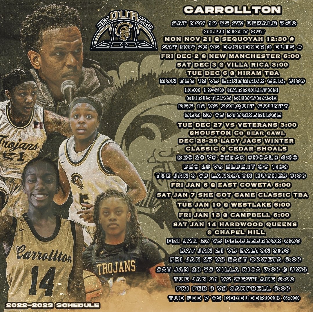 It's amazing how quickly it comes back around. The new challenges for 22-23 are exciting and <a href="/HoopsTrojan/">Carrollton Trojans WBB</a> can't wait to see what we can become.