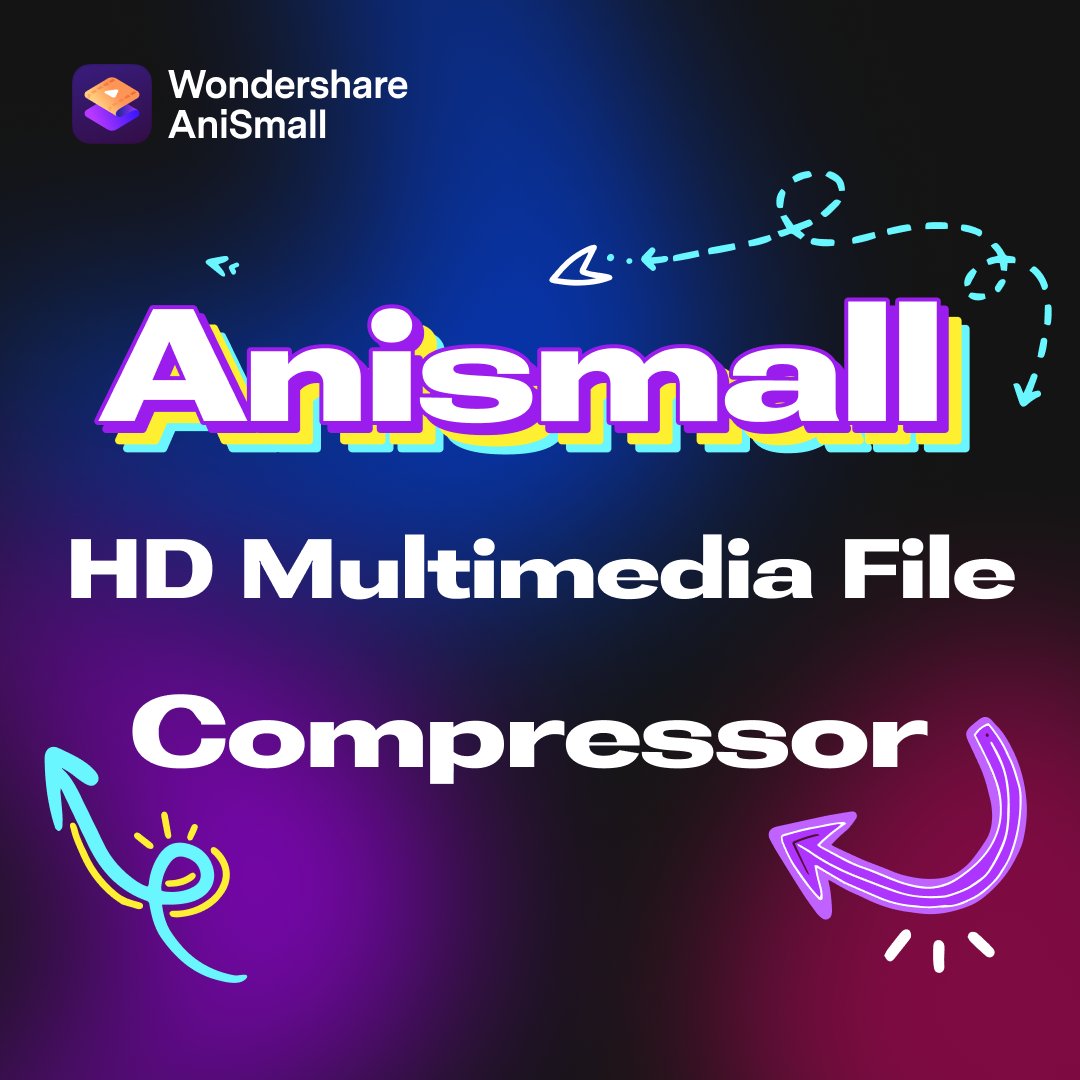 WS_UniConverter's tweet photo. Anismall--New Branch product of UniConverter is coming now!🎆

Leave any comment below about file compression.
We will pick up 3 person randomly and give a Monthly License of Anismall.
See more: https://t.co/xhkxbXZpJr

#wondershare
#Anismall
#uniconverter https://t.co/G5Gmnz9uX9