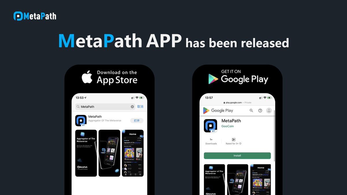 2/2
Welcome to experience the interaction: Follow <a href="/MetaPath_/">MetaPath</a> <a href="/OpenPowNFT/">OpenW</a> Like, retweet, <a href="/3/">Blair</a> friends and  Leave your ETHW wallet address. In the future, more related cooperation benefits and airdrops will be associated with this wallet address.🎁🎁