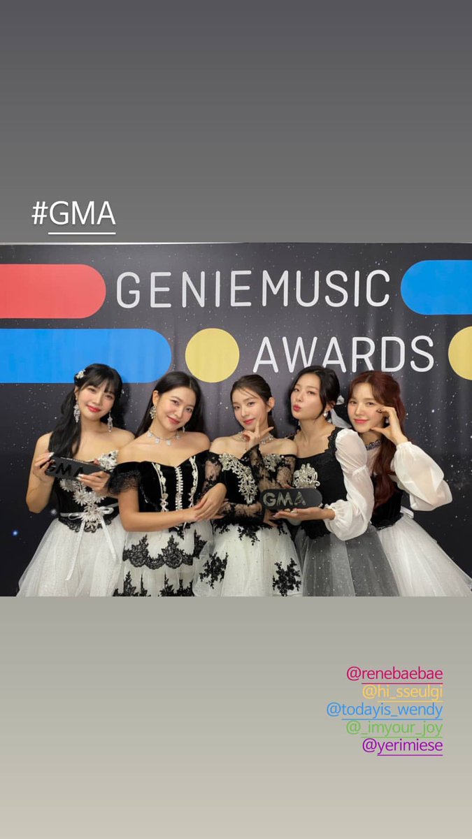 [INSTAGRAM STORY]

@.renebaebae 
@.hi_sseulgi 
@.todayis_wendy 
@._imyour_joy 
@.yerimiese  #GMA
instagram.com/stories/redvel…

#MAMAVOTE #redvelvet . 
221109 · 01:01:14 KST
