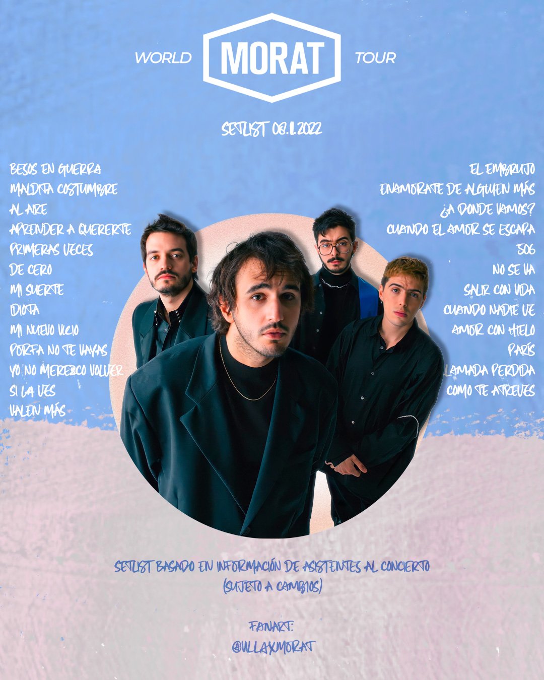 Morat Setlist 2025 Carly Crissie