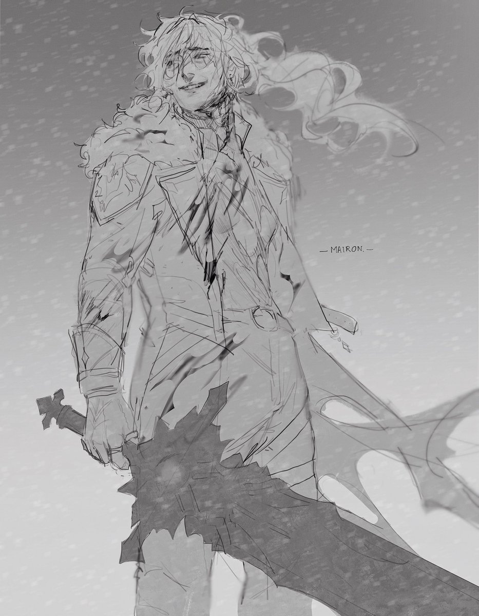 my crazed babygirl who strikes fear in the hearts of the fatui 

#Diluc #GenshinImpact