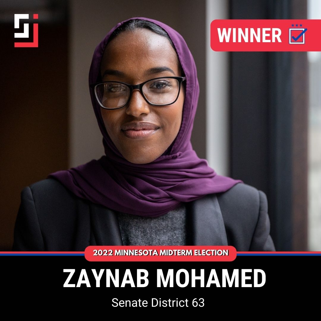 SahanJournal's tweet photo. Zaynab Mohamed makes history as youngest woman elected to Minnesota Senate.

https://t.co/LhNFHEg6we by @AnsariHibah with @Report4America. https://t.co/CdRTcaduH3