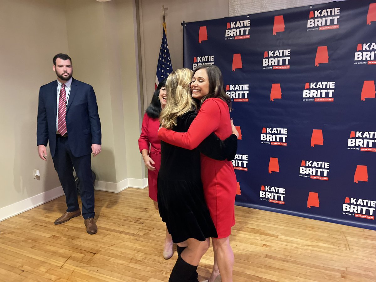 She did it!!!!!! Everyone say hello to Alabama’s first female U.S. Senator <a href="/KatieBrittforAL/">Katie Britt</a> <a href="/KatieBrittforAL/">Katie Britt</a> 🇺🇸🗳️👏🏻🥺💕🫶🎉