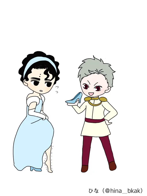今日はいい靴の日(佐久飯)ヅナ:靴落としたぞ!オミ:あ、ありがt……ヅナ:この靴すげぇな!オミ:(ぷるぷる)ヅナ:ガラスなのに割れないのな!オミ:(いいから履かせて…)ガラスなのに割れないいい靴*攻めが女装しています 