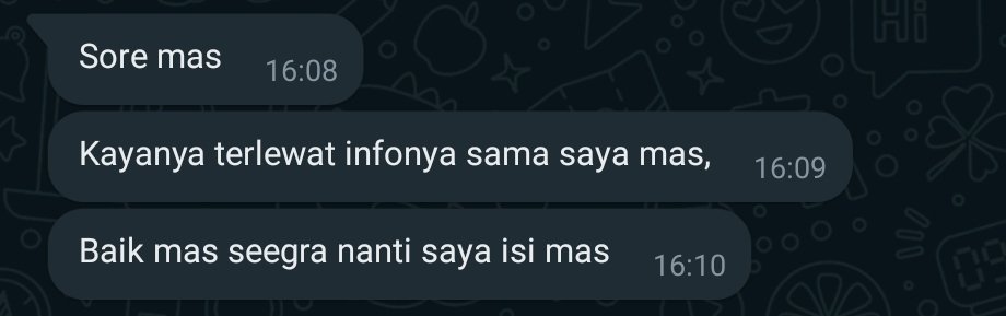 Mas devina wkwkwk lucu bgt, gmn kalo dia sadar nanti yaaa