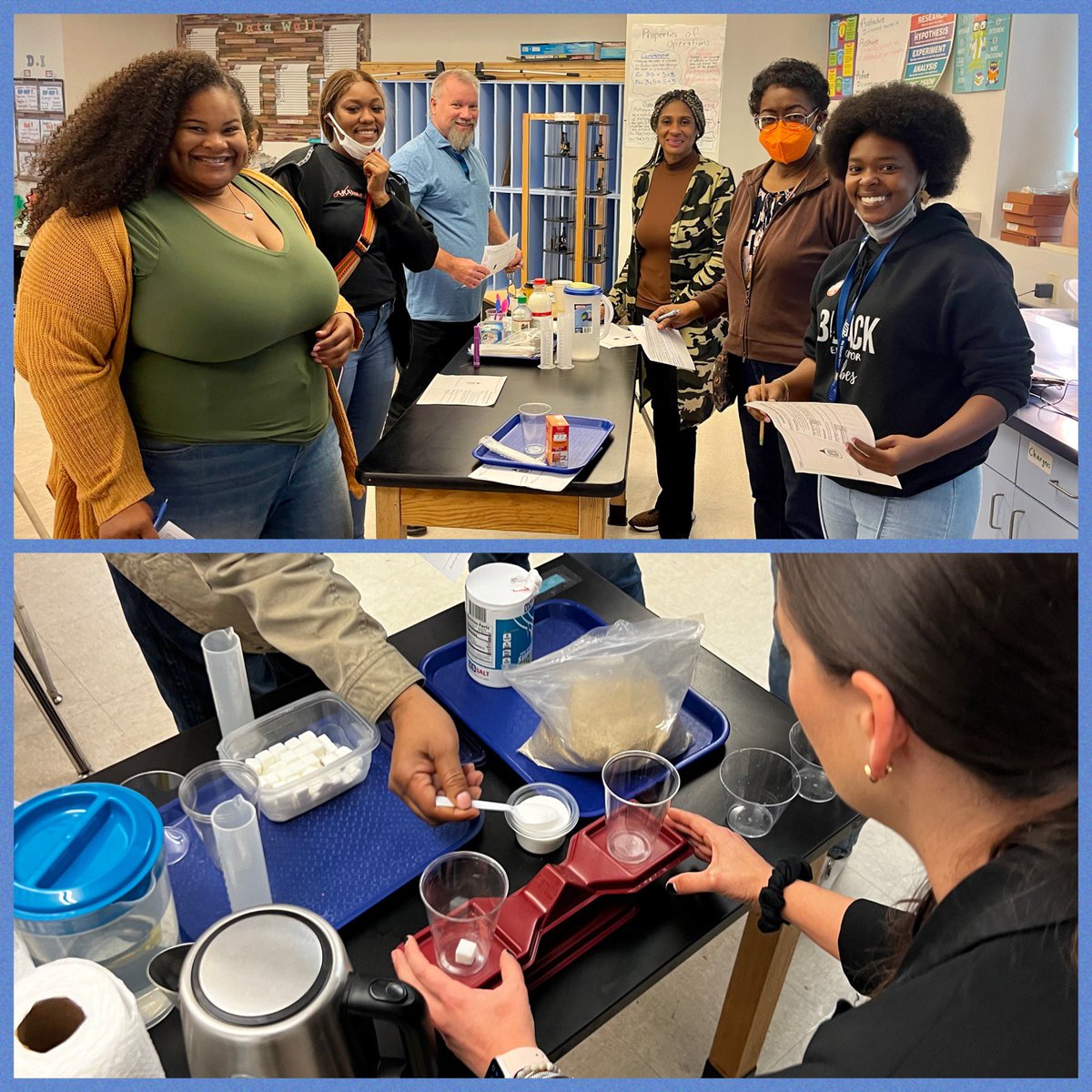 MsAllisonStone's tweet image. Our CSSs and Science teachers were ALL IN at our Grade 5 Science Collaboratory today. Thank you for your hospitality @holmeselem, we loved spending the day at your bright &amp;amp; beautiful campus. #DontKillTheWonder #ExploreBeforeExplain @MDCPSDAS @trydiggs @docdn83 @YeseniaAponte05