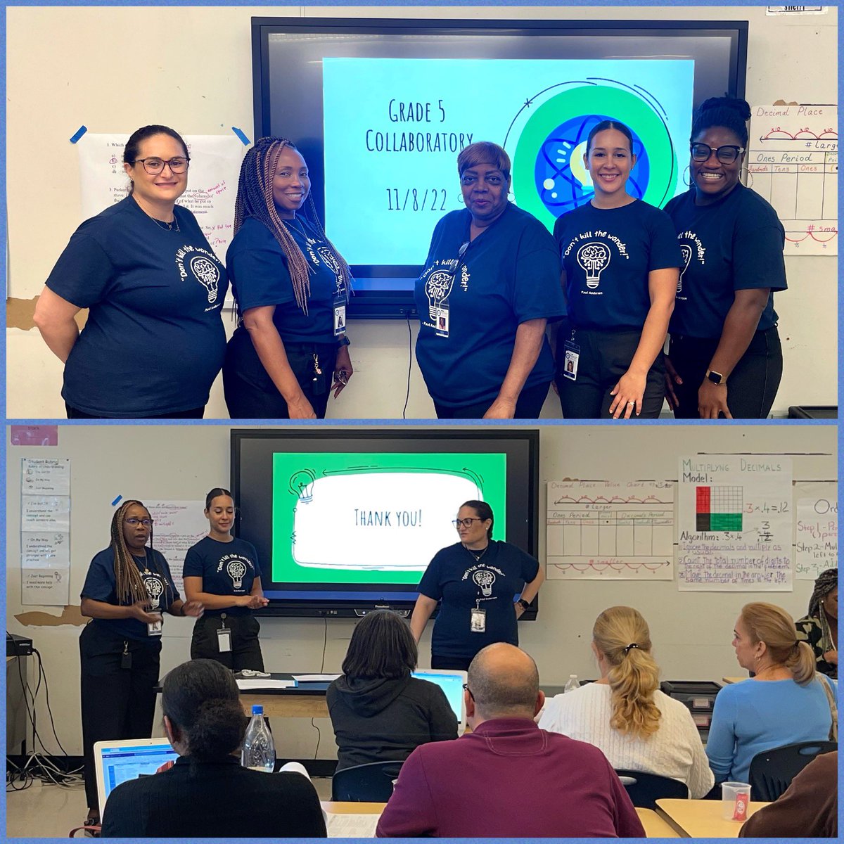 MsAllisonStone's tweet image. Our CSSs and Science teachers were ALL IN at our Grade 5 Science Collaboratory today. Thank you for your hospitality @holmeselem, we loved spending the day at your bright &amp;amp; beautiful campus. #DontKillTheWonder #ExploreBeforeExplain @MDCPSDAS @trydiggs @docdn83 @YeseniaAponte05