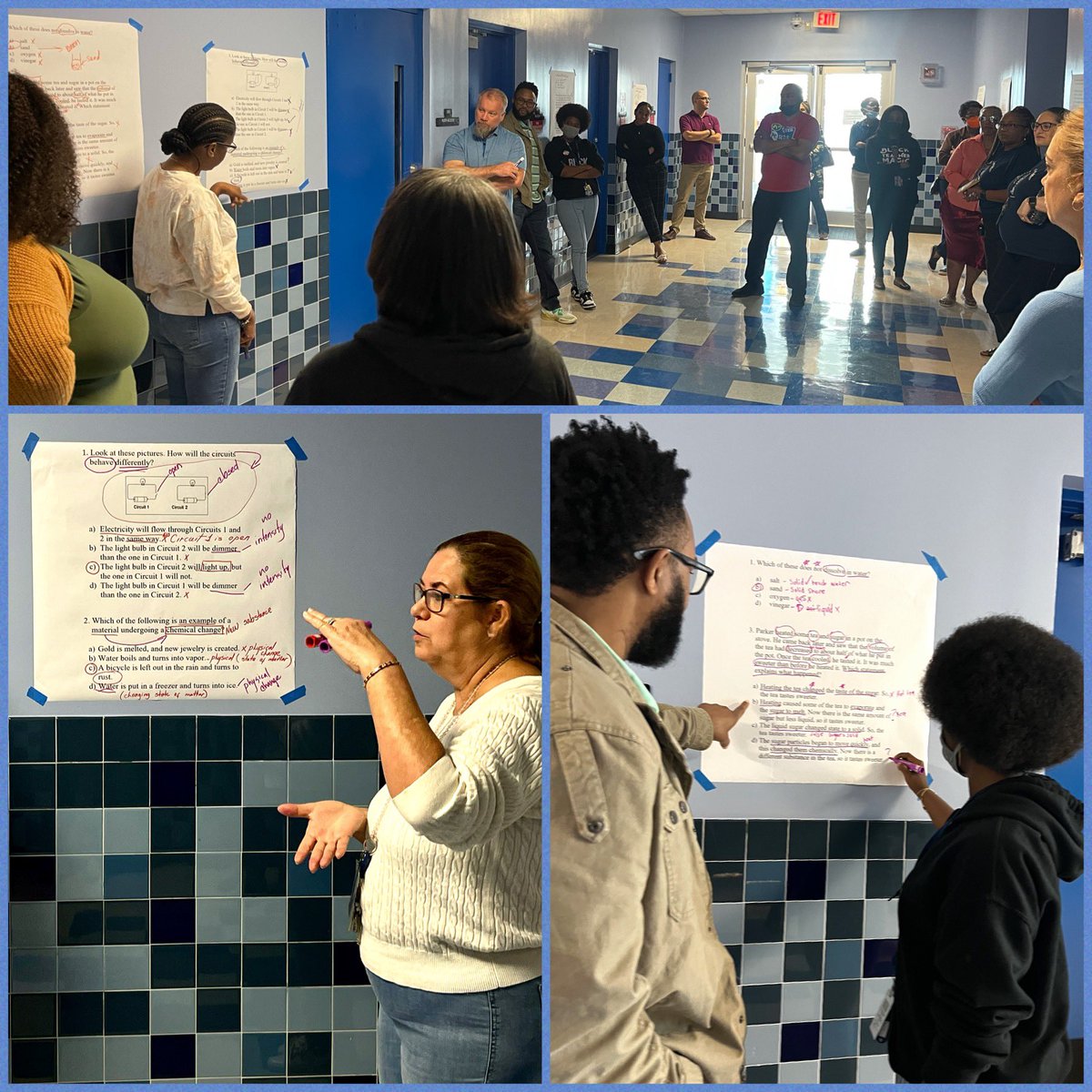 MsAllisonStone's tweet image. Our CSSs and Science teachers were ALL IN at our Grade 5 Science Collaboratory today. Thank you for your hospitality @holmeselem, we loved spending the day at your bright &amp;amp; beautiful campus. #DontKillTheWonder #ExploreBeforeExplain @MDCPSDAS @trydiggs @docdn83 @YeseniaAponte05