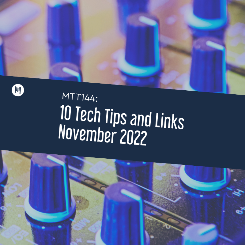 MusicTechTchr's tweet photo. In this episode of the Music Tech Teacher Podcast, I'm sharing another ten tech tips and links for you to try!
Have a listen --> https://t.co/5fMLFvK9ON
#bingobaker #bzzktt #iconsmania #slidesmania #teacherhack https://t.co/3JiHLg1ygw