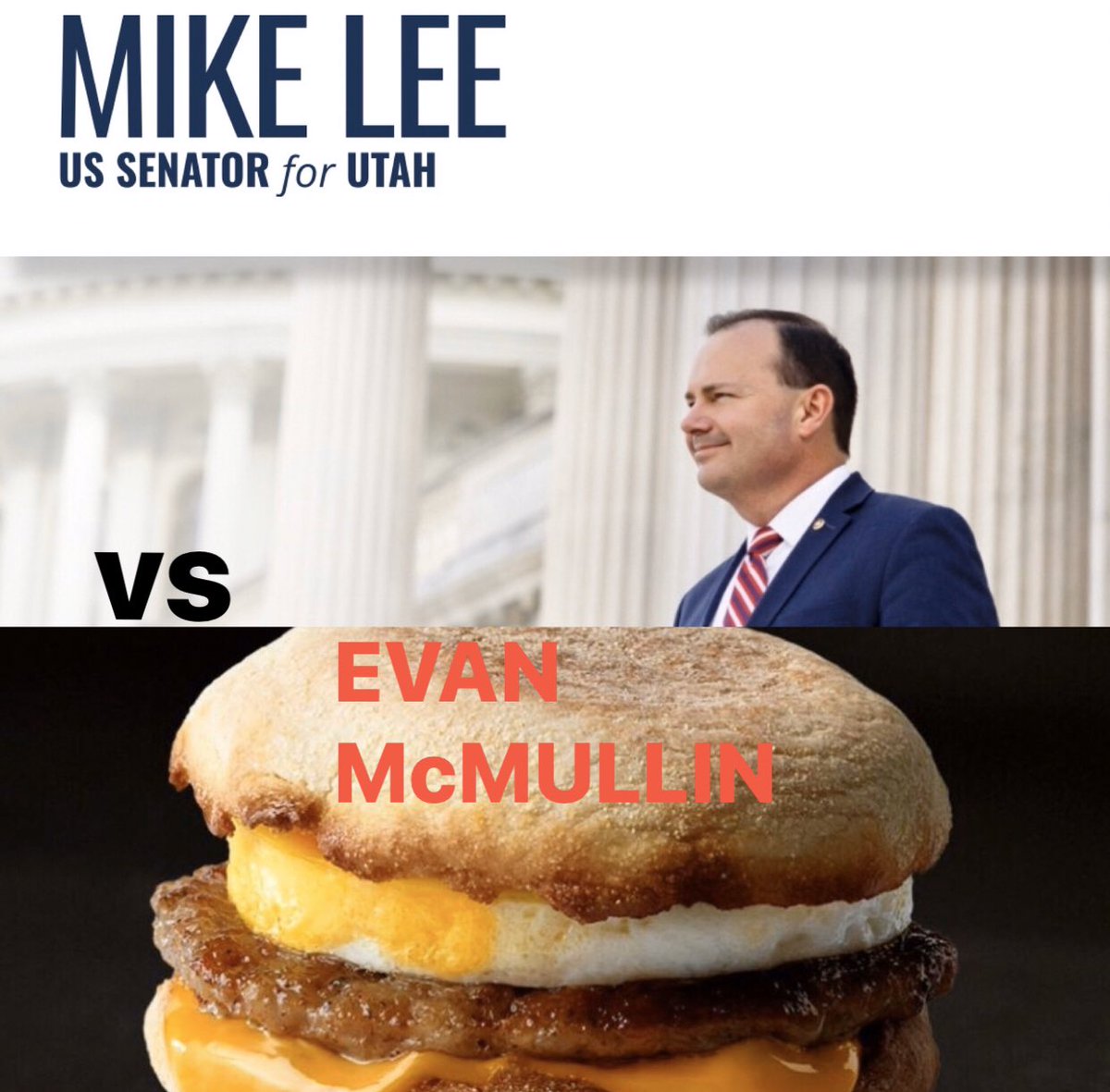 STRONGMANUTAH's tweet photo. Mike Lee takes down a #Leftist backed breakfast sandwich! Bam!! ๐ฅ #Utah #ElectionDay #MikeLee #Vote2022 #elections2022 #RedWaveComing #redwave #SorryLefties #TheLoserLeft https://t.co/sjAipDKIPg