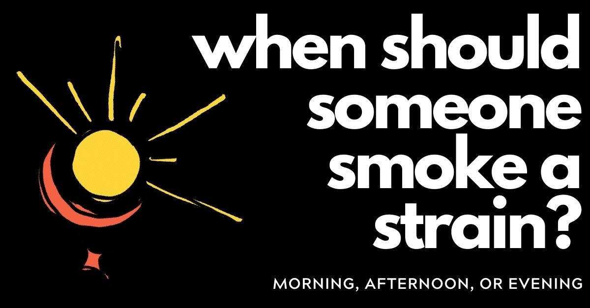 Do you know what time of day to smoke your strain? ☀️ Find functional and energizing strains to enjoy during your day, rather than getting couch locked and unmotivated, on Wikileaf.

l8r.it/74l9