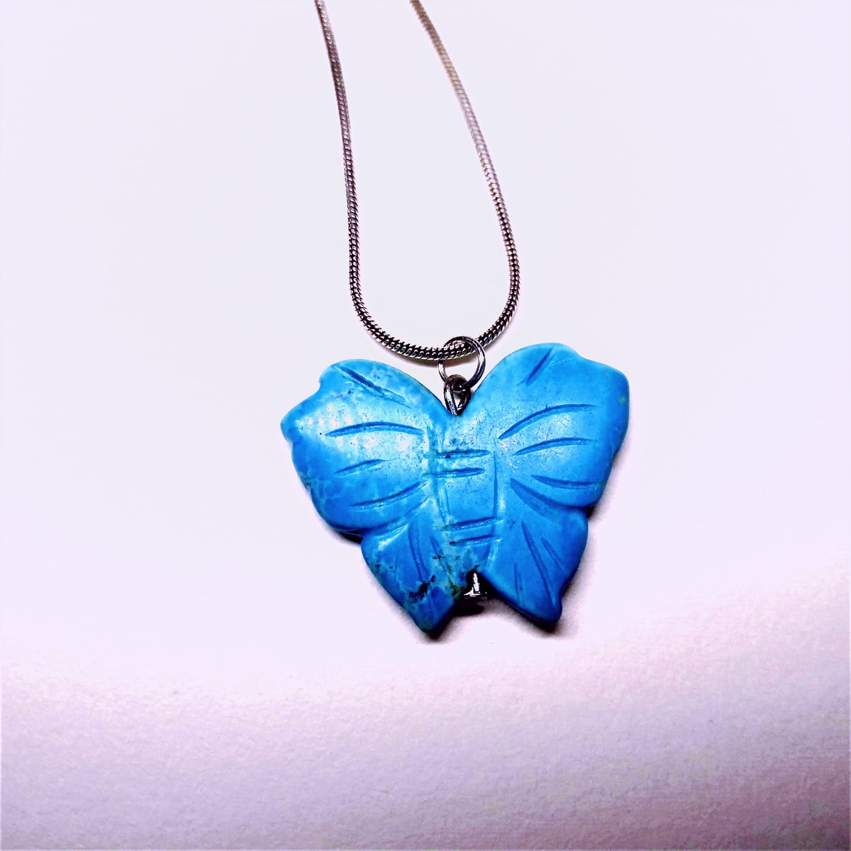 turquoise butterflies & angel aura quartz necklaces, 🦋☁️ link below ☁️🦋