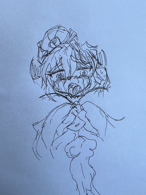 くたかちゃんに溢れドロドロ精液 