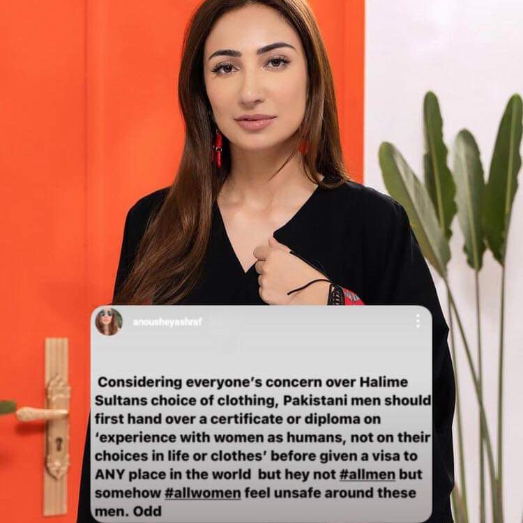 SHOWBIZW0RLD's tweet photo. Anoushey Ashraf voices her opinion following the hashtags ‘Pakistani Perverts’ and ‘Pakistan Get Out’ started trending after a bunch of Pakistani men stalked and filmed women while visiting Turkey
#anousheyashraf #EsraBilgic #pakistangetout @Anoushey_a @esbilgic @SHOWBIZPAKIST10 https://t.co/TeGIQnTmLc