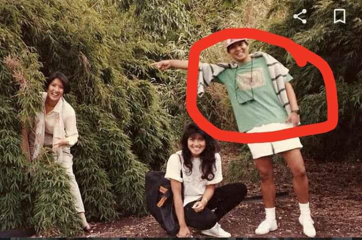 ThisonedudeJ's tweet photo. I saw an old picture of President Marcos and his siblings at napansin ko po na I have the exact same sweater he had in the picture. 😂

Ive had this for 3 years na. What a coincidence. https://t.co/UW4JTvQH4x