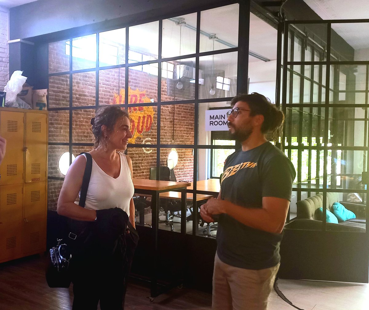 monicacperalta's tweet photo. 🟢 Visitamos #Warecloud compañía que construye y cofunda startups (empresas centradas en crecimientos exponenciales) proporcionando recursos tecnológicos, administrativos, jurídicos e infraestructura para potenciar ideas o emprendimientos https://t.co/kSHuGhJfr6