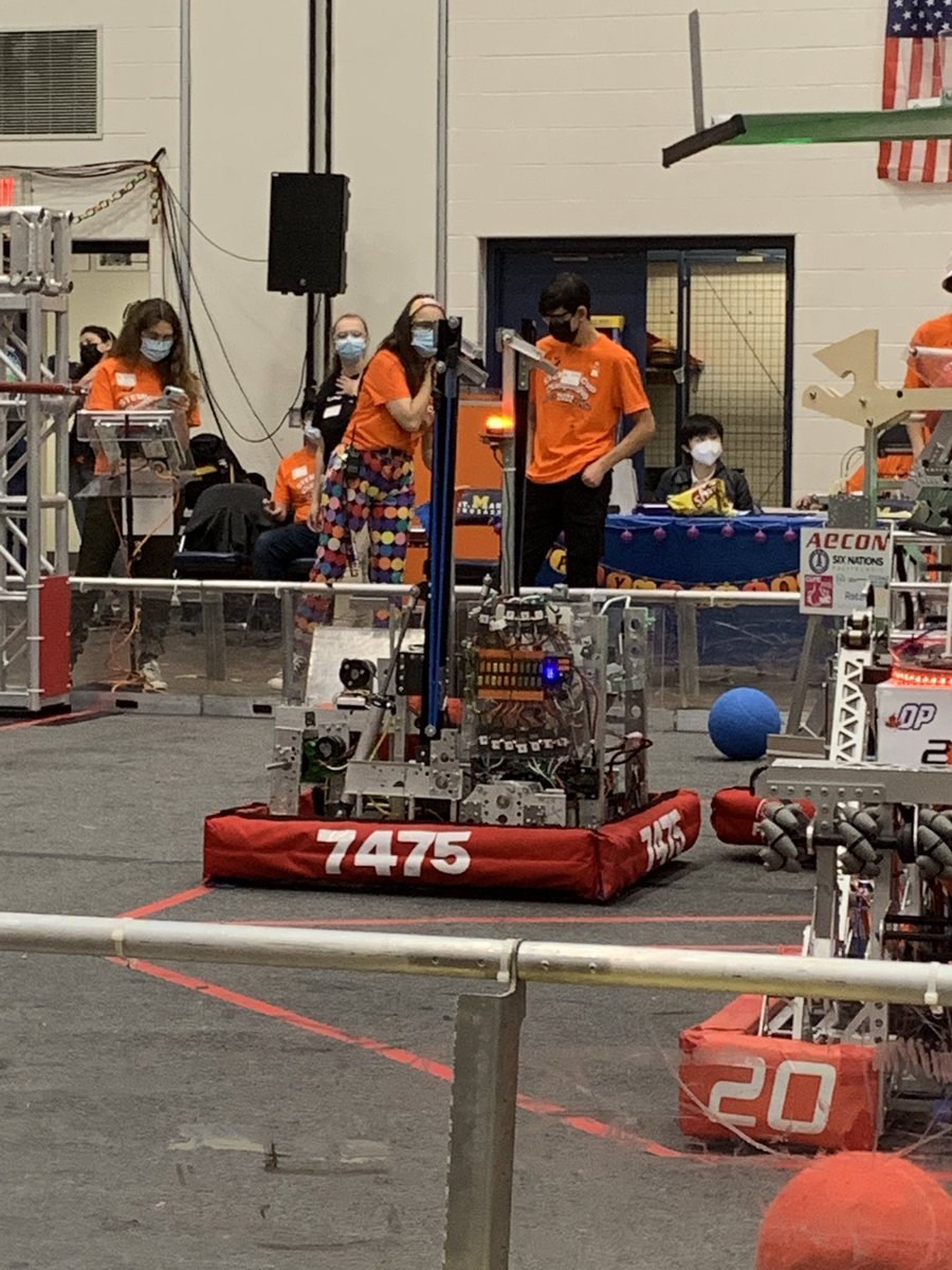 WIRED robotics team 7475 at the STEMley Cup!  Go Knights!