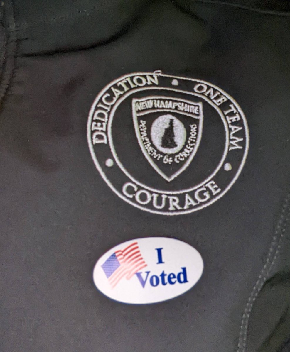 NHDOC's tweet photo. You still have time to exercise your right to vote! #IVoted #VoteNH https://t.co/rLx1oHKRlg