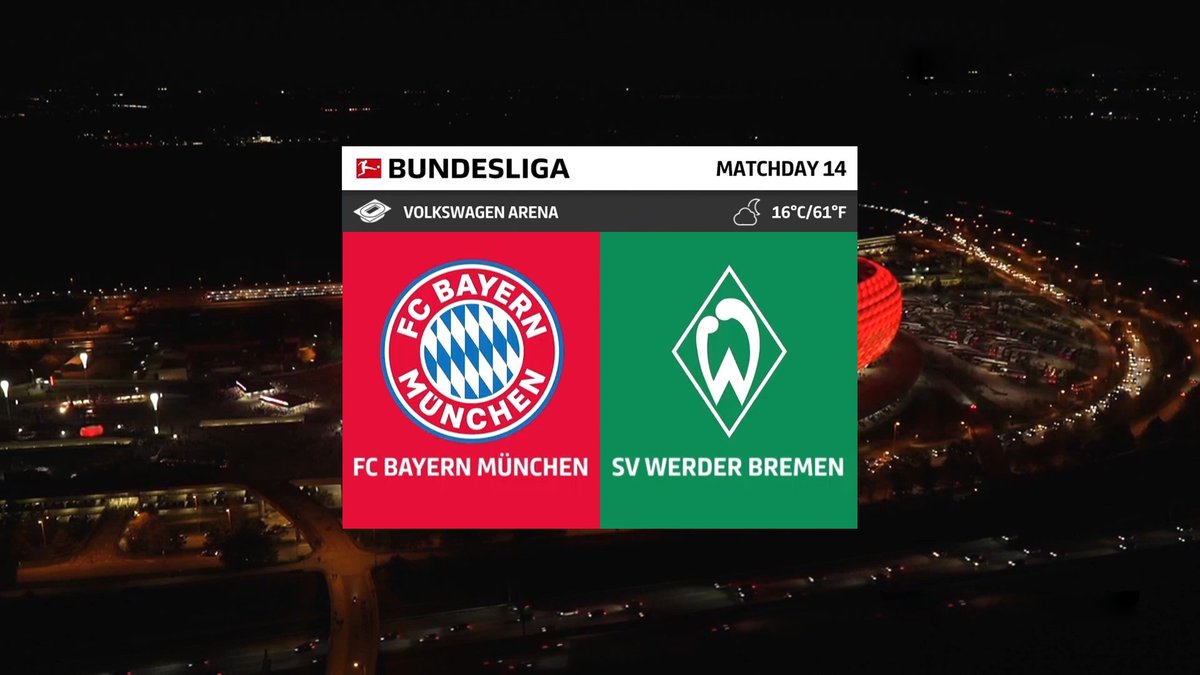 Full Match Bayern Munich vs Werder Bremen