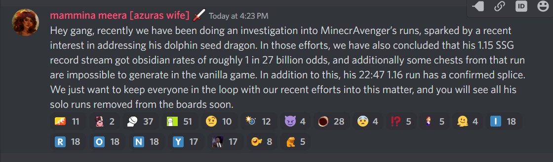 crazy ass moments in mcsr history tweet media