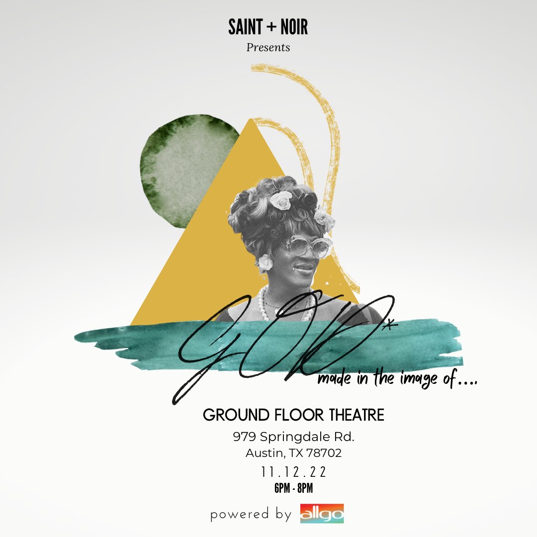 Join us on 11/12 from 6-8 PM for an art exhibit &amp; artist talk to honor the experiences &amp; lives of trans people of color &amp; envision them created in the image of god. Serving lite bites, @Sprinkles sweets &amp; @DJQueFanci's music. More info &amp; free entry at: bit.ly/madeintheimage…