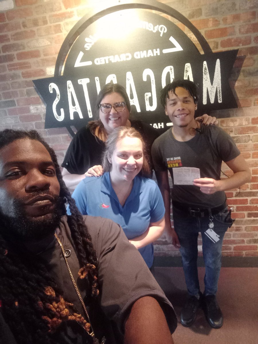 3 cheers to Mayaka at Belle isle He did amazing  job food running he is very familiar  with his 1st and 2nd degree and help  sever with tables. Appreciate  all you do for 🌶