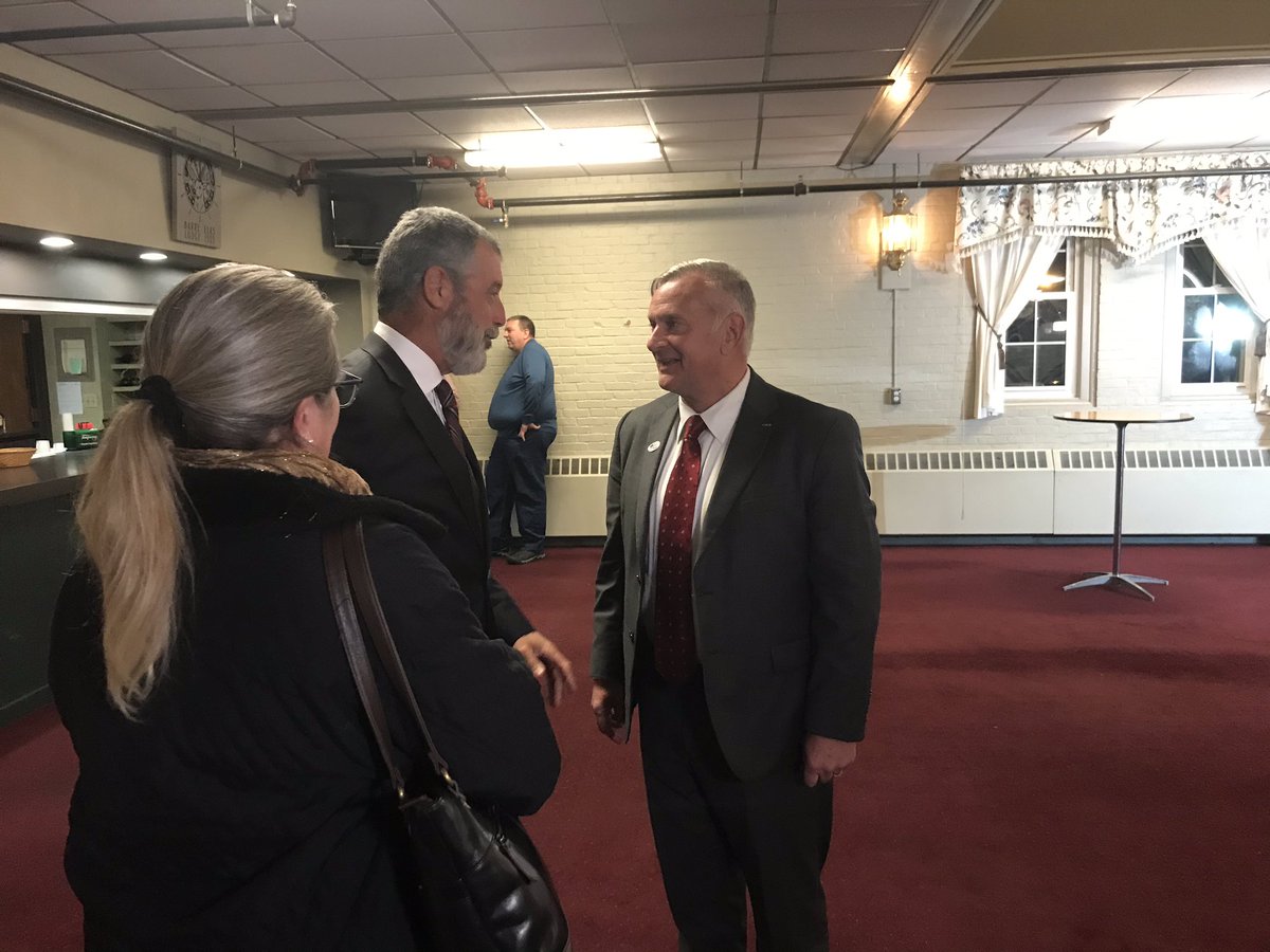 Republican U.S. Senate candidate Gerald Malloy has arrived at the VTGOP’s election night party at the Elks Lodge in Barre.
Malloy’s hoping his endorsement from former President Donald Trump will energize the MAGA base in VT