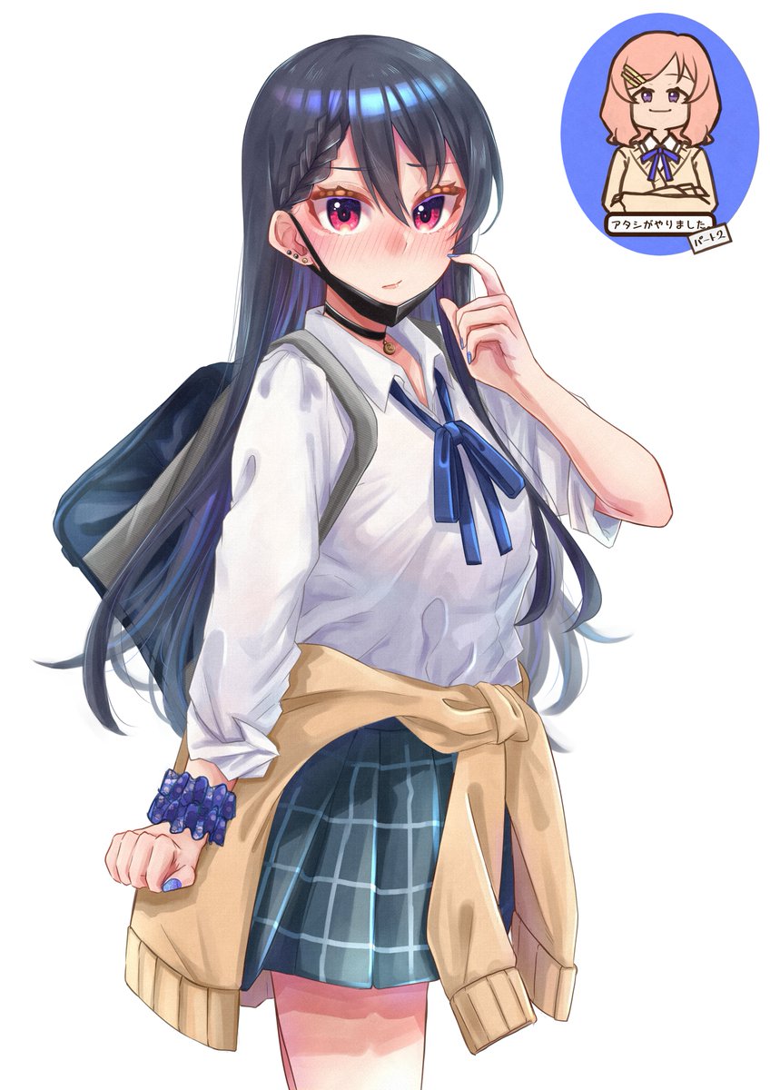 「ギャル雲#八月のシンデレラナイン#ハチナイ#東雲龍 」|夜桜ゆゆ🌸㌔ネックス＠skeb受付中🎨のイラスト