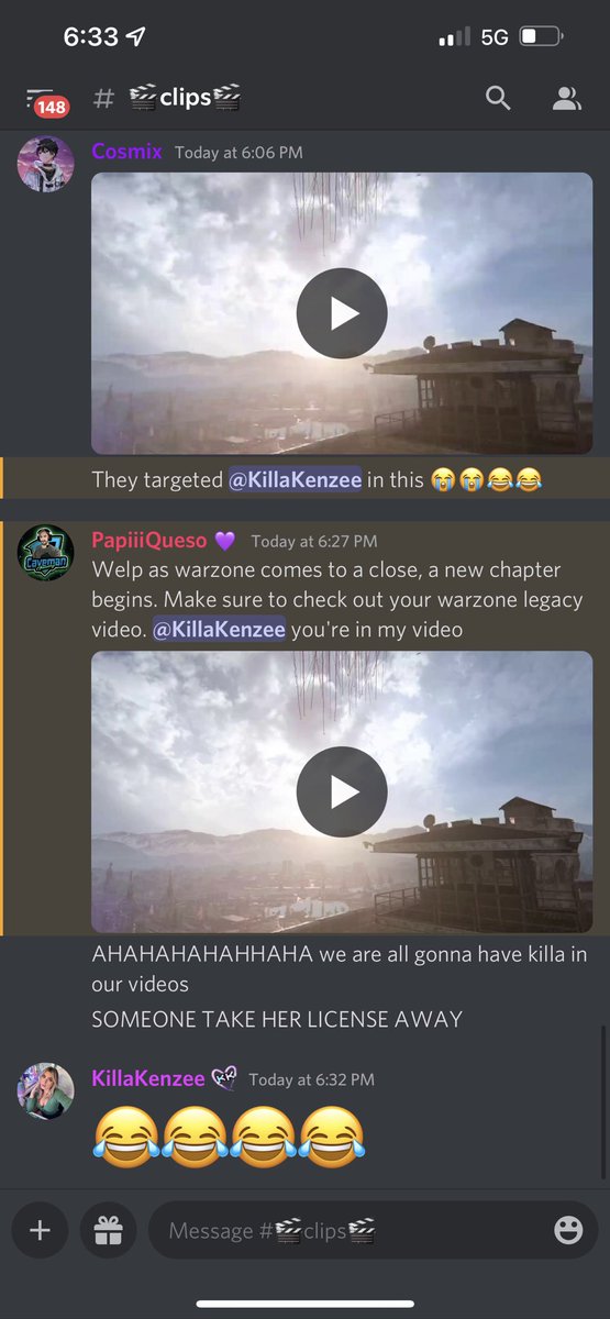 KillaKenzee's tweet photo. Have you seen your Warzone Legacy???
Sorry in advance to my community
#killakrew ๐คฃ๐ซถ๐ผ https://t.co/4NH3dtidxm