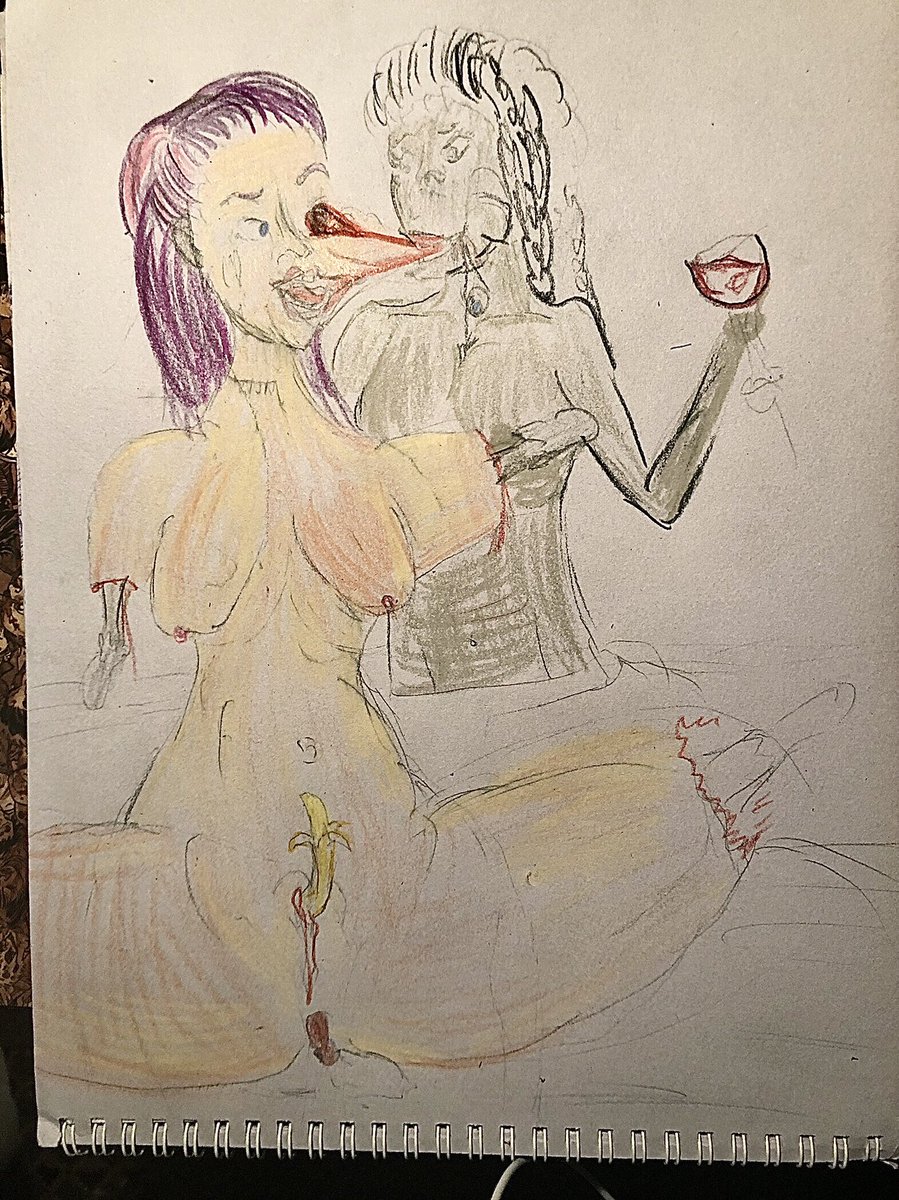 JewishCannibal's tweet photo. @SashaDarkHeart Hi, sasha I almost finished this late halloween horror fanart of you getting cooked and eaten by a hungry witch, hope you like it 😉 https://t.co/wKSU5SLANC
