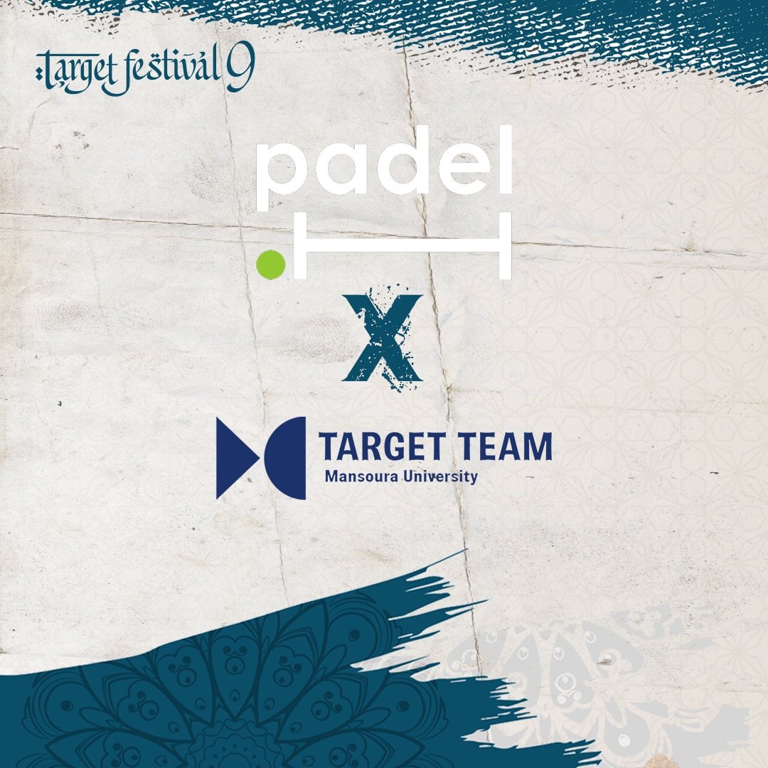 target_tm's tweet photo. Padel H will be hosting a padel tournament in the name of target team for all the attendees of Target festival in addition to multiple discounts:
20% on reservation
20% on Padel academy
يعلن Padel H عن تنظيم دورة باسم Target team لكل زوار المعرض بالإضافة الى مختلف الخصومات https://t.co/x9tQa6YgbD