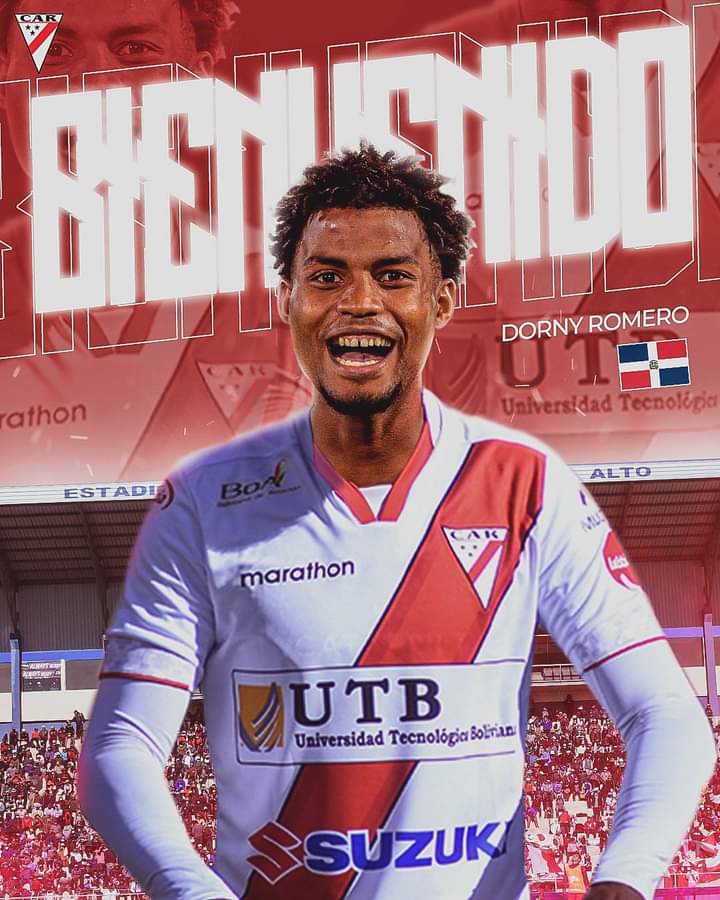 #Sport | #AlwaysReady
ROMERO MILLONARIO 🔥🇩🇴
El dominicano Dorny Romero es nuevo jugador de Always Ready. El equipo alteño publicó en sus redes sociales la contratación del atacante.