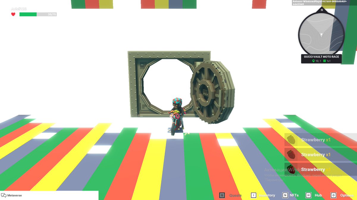 LemkeHermann's tweet photo. @TheSandboxGame 🍓 #GucciVault in  #TheSandbox https://t.co/bDlqRmcm7O