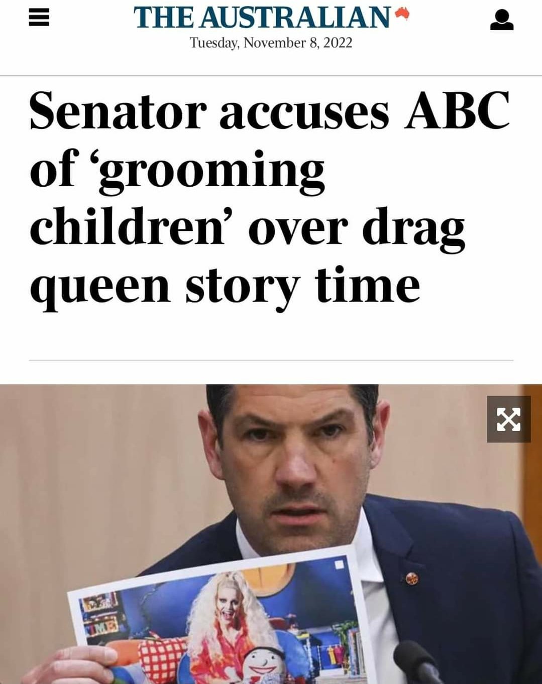 Squish on twitter taxpayers are funding a perverted abc program where