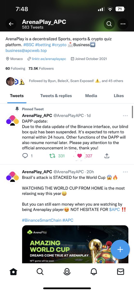 bigwin_dream's tweet photo. @cryptocallista1 @ArenaPlayAPC https://t.co/9tuz7vfEL8