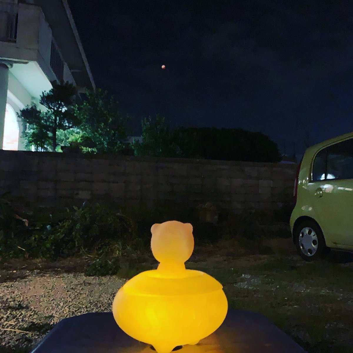 vivomad's tweet image. やっぱり
空は
未確認が
よく似合う

以前出したものより
大きめ製作

#秘密結社猫之目
#candycase
#candybox
#lamp #LED #UFO
＃未確認　君